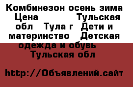 Комбинезон осень-зима › Цена ­ 1 000 - Тульская обл., Тула г. Дети и материнство » Детская одежда и обувь   . Тульская обл.